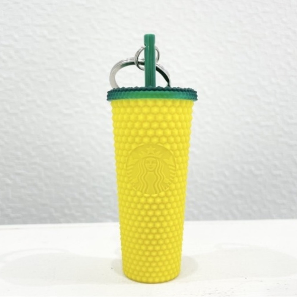 NWT Starbucks Hawaii Pineapple Cold Cup Key Chain